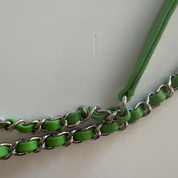 Chanel 18S Coco Splash Pastel Rainbow PVC Medium Flap Bag - Picture 9 of 11